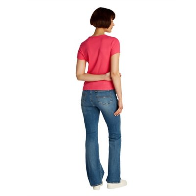 Tee-shirt à manches courtes femme Slim Essential TOMMY HILFIGER
