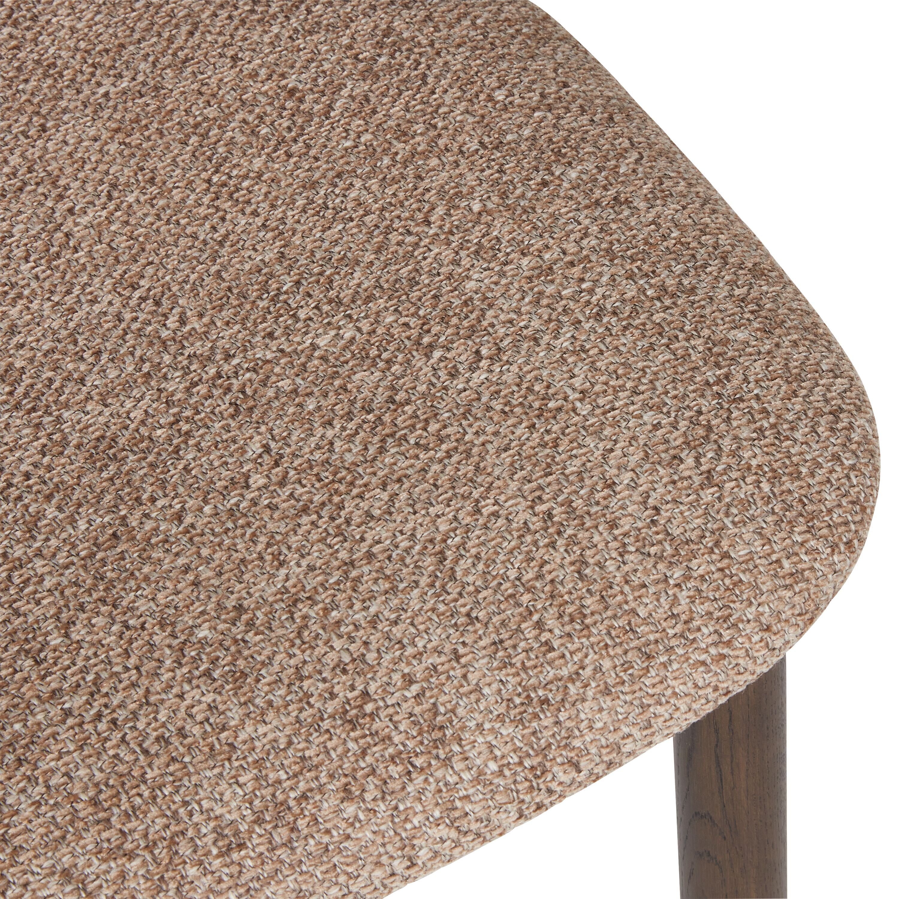 ADIRA Stuhl - Eiche dunkel / B: 53.5 cm x T: 50.4 cm x H: 78.0 cm
