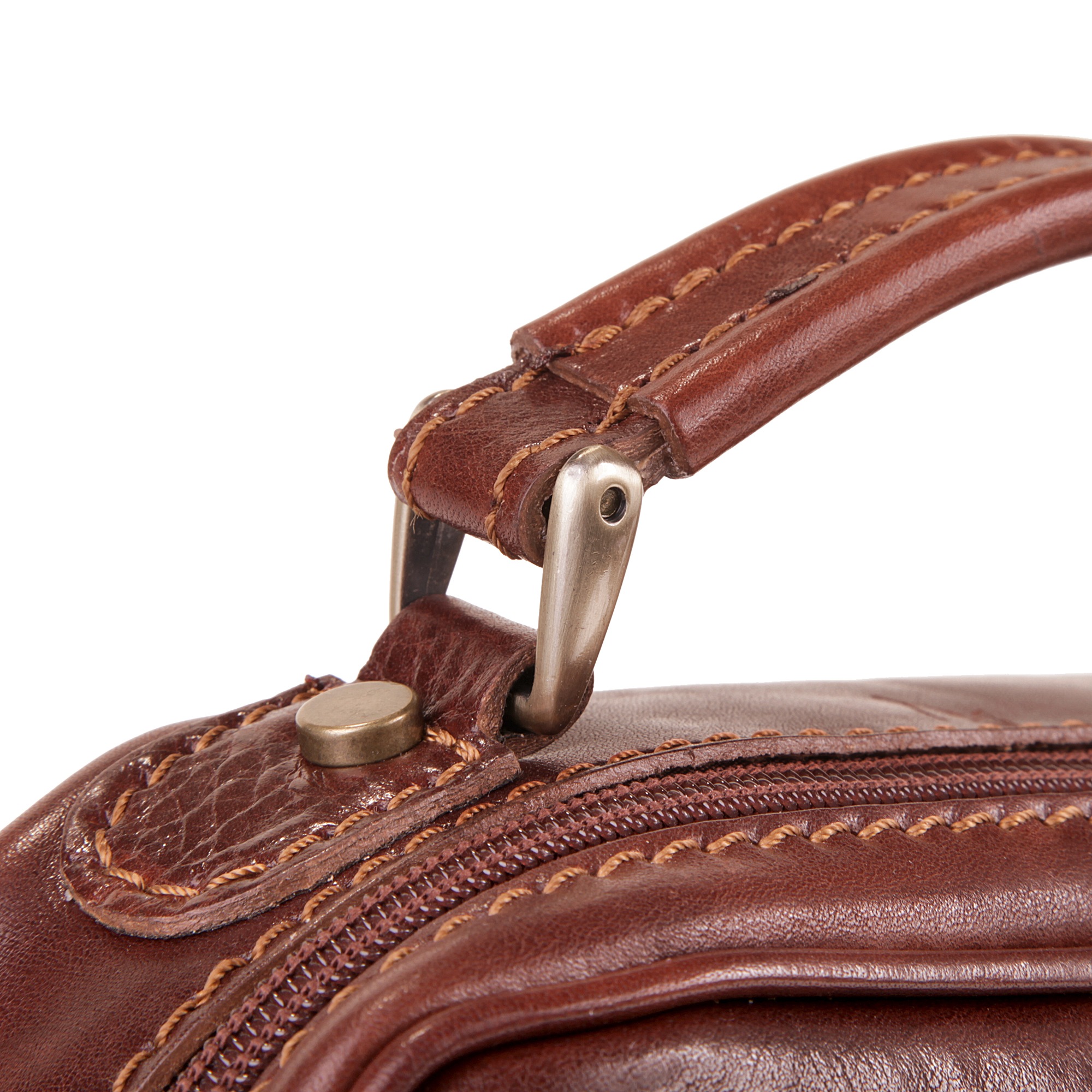 Piké Umhängetasche echt Leder, Made in Italy