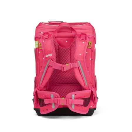 ergobag CUBO light Schulranzen-Set Urlaub auf dem ReitBärhof, 5-teilig