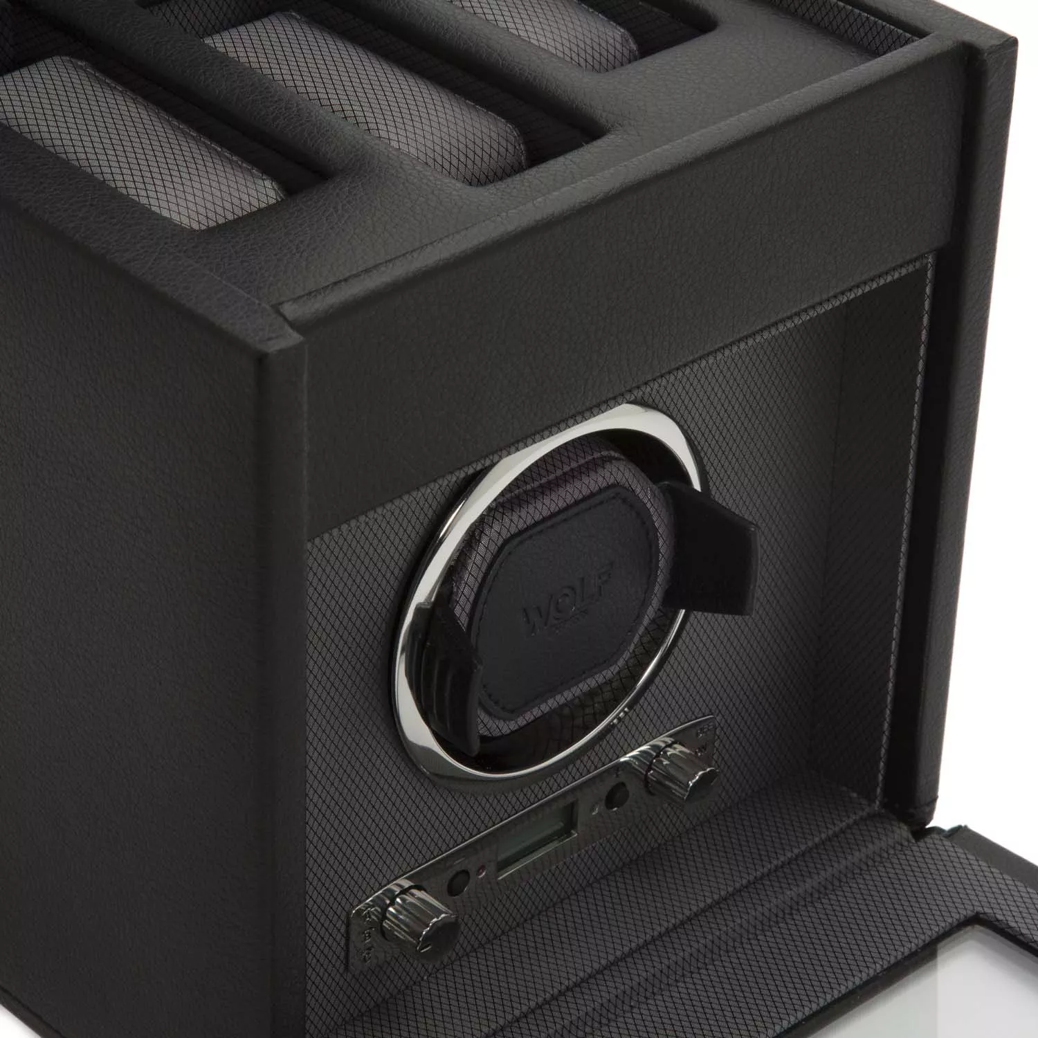 Wolf Viceroy Watch Winder 1 ur Sort Imiteret Læder 456102