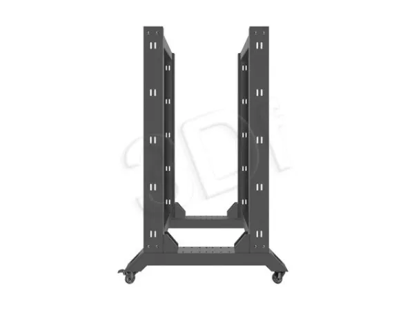 Lanberg - Rack åben ramme - sort - 22U - 19