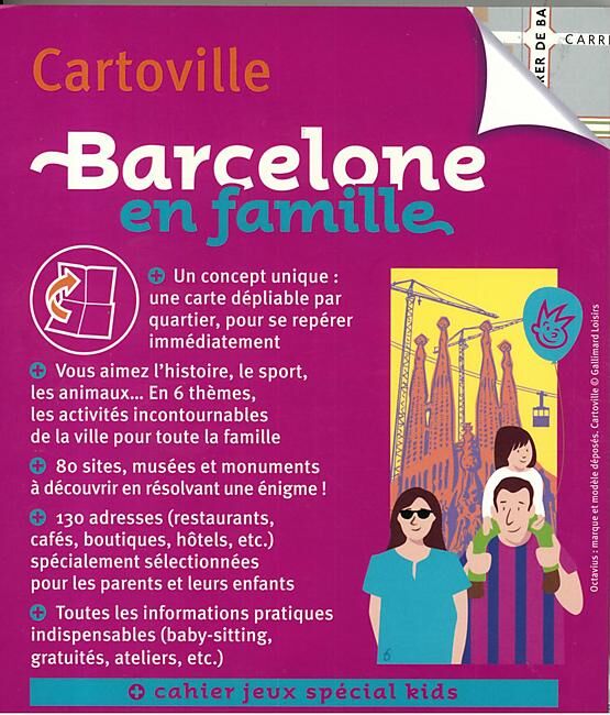 GALLIMARD - CARTOVILLE BARCELONE EN FAMILLE