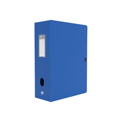 Oxford Memphis - Boîte de classement plastique - dos 100 mm - bleu clair