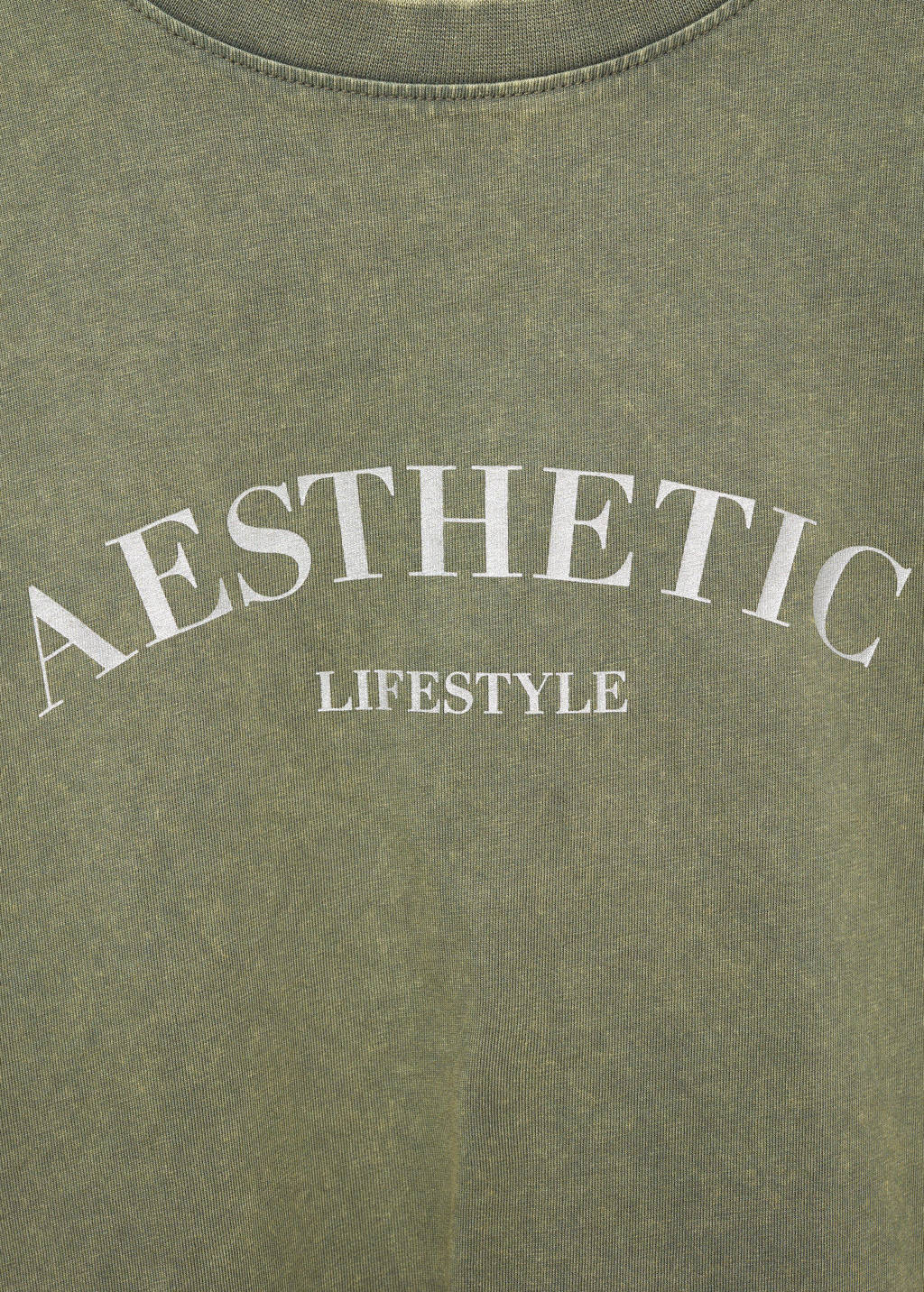 MANGO TEEN t-shirt groen