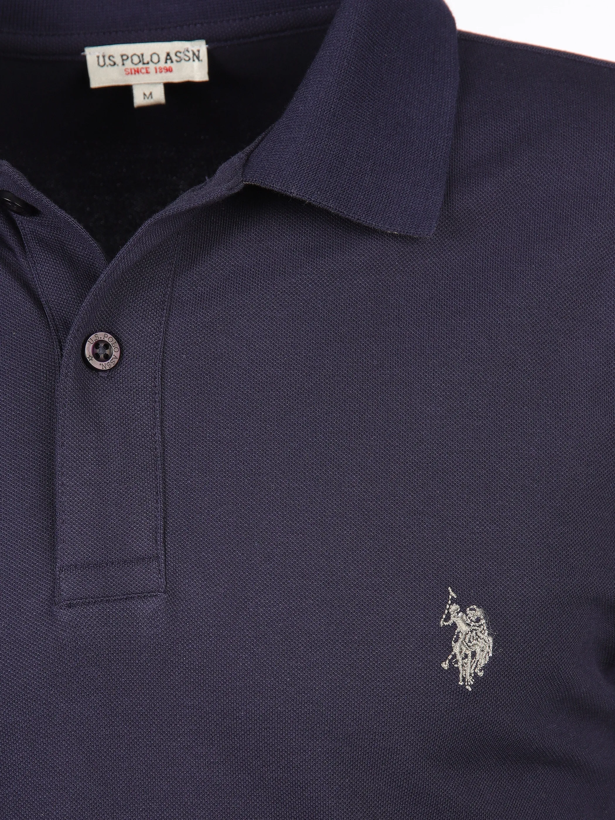 Herren Poloshirt mit langem Arm