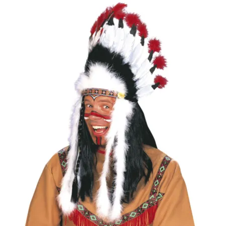 Widmann Indianerhaarschmuck Wilder Stier