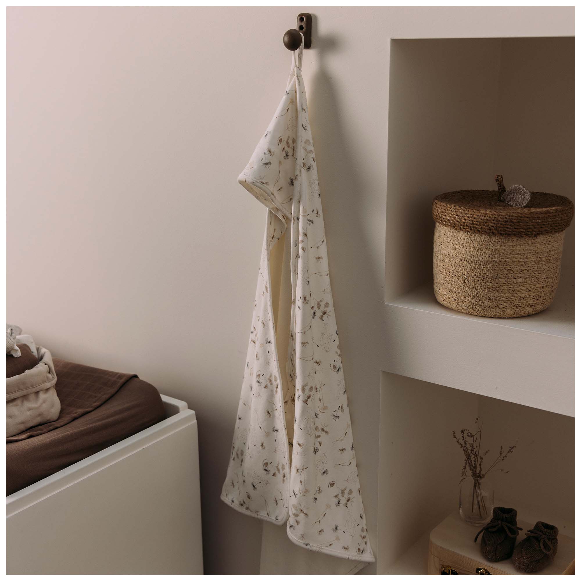 Sweet Petit Mini badcape wit