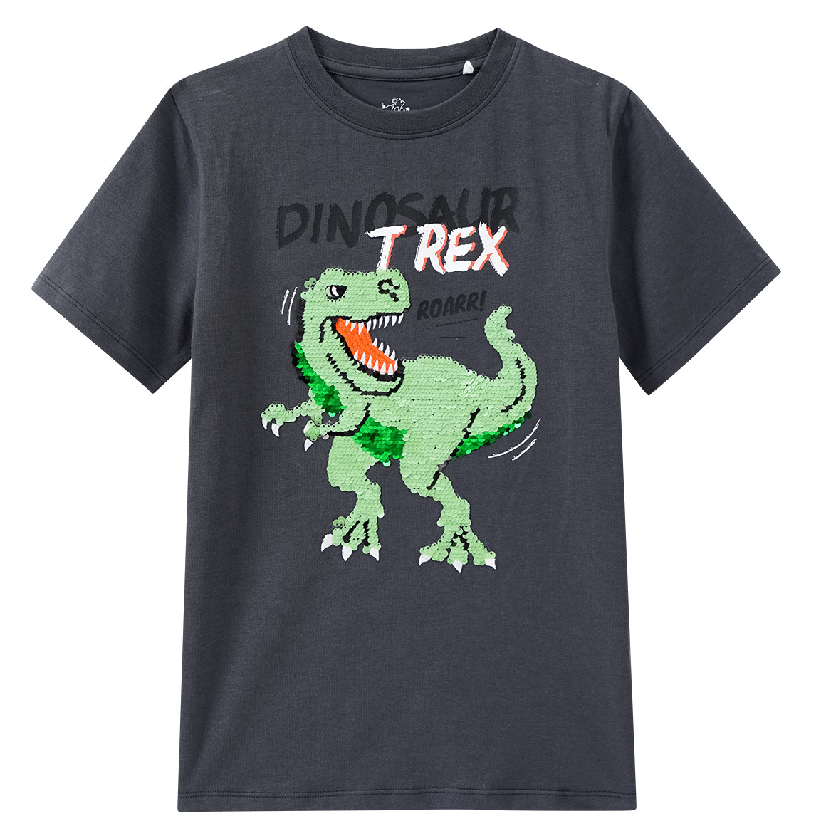 Topolino Jungen T-Shirt mit Wendepailletten dunkelgrau