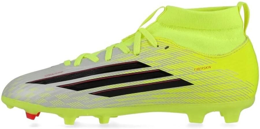 Adidas f50 league mid fg mg j Voetbal schoen firm ground Geel