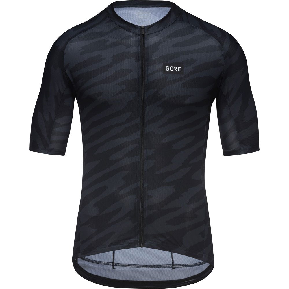 GOREWEAR Spirit Organic Camo Radtrikot Herren schwarz