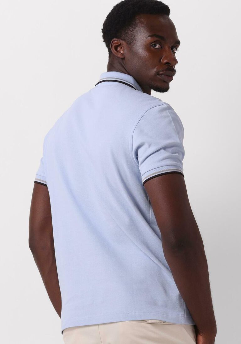 FRED PERRY lichtblauwe fred perry polo the twin tipped fred perry shirt