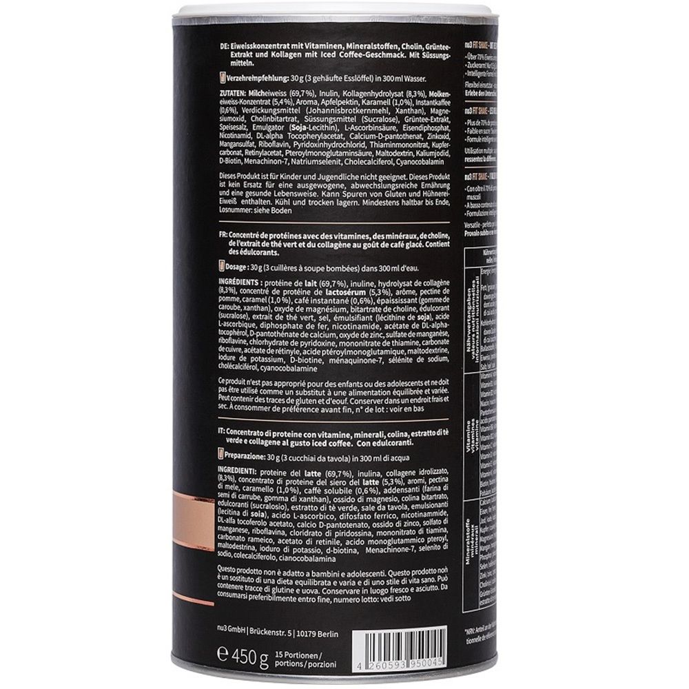 nu3 Fit Shake Iced Coffee