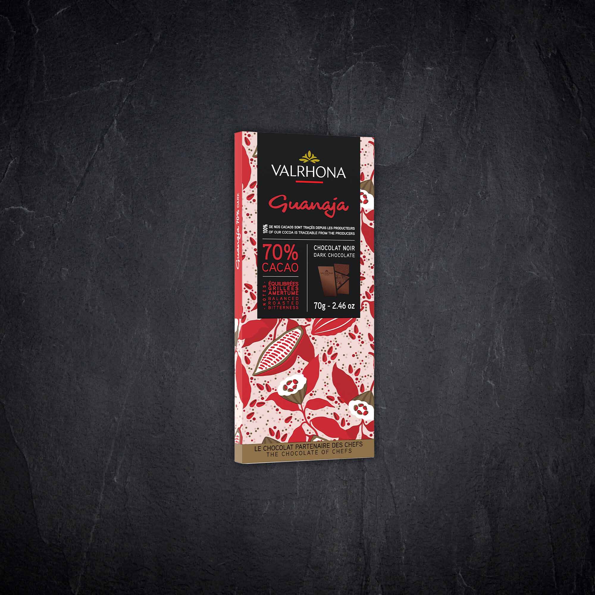 Schokoladentafel Guanaja - 70% Kakao | Valrhona