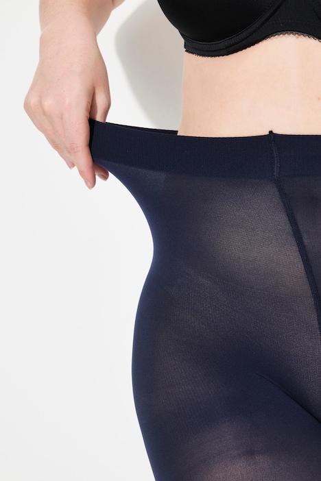 Strumpfhose, extraweite Oberschenkel, Mikrofaser