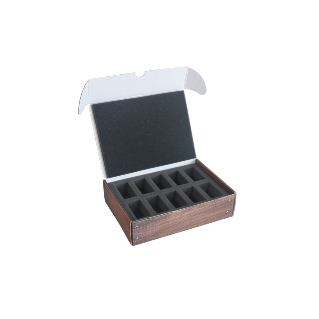 Rangement Safe & Sound - Mini Boîte pour 10 Figurines (Socles 25mm)