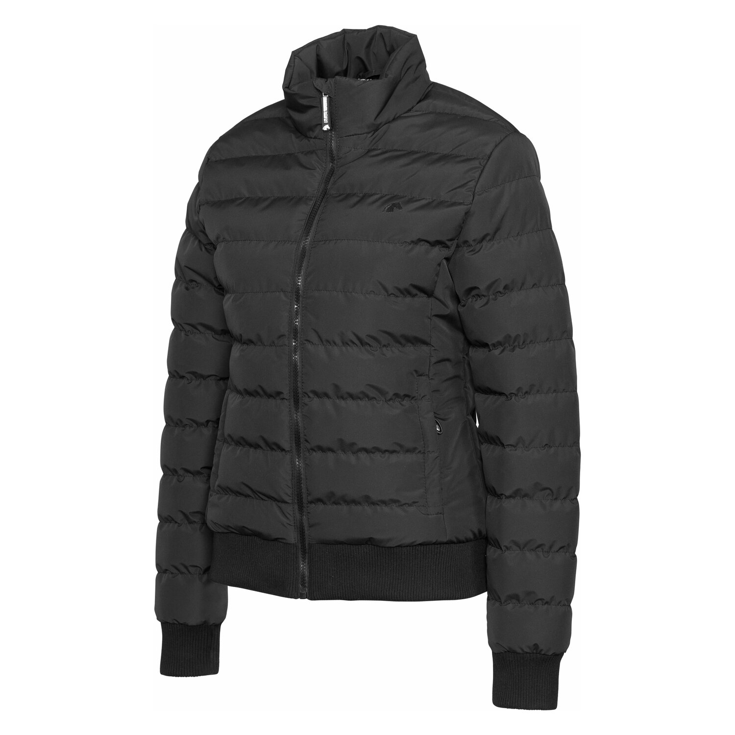 black forest Steppjacke mit Stehkragen  - black
