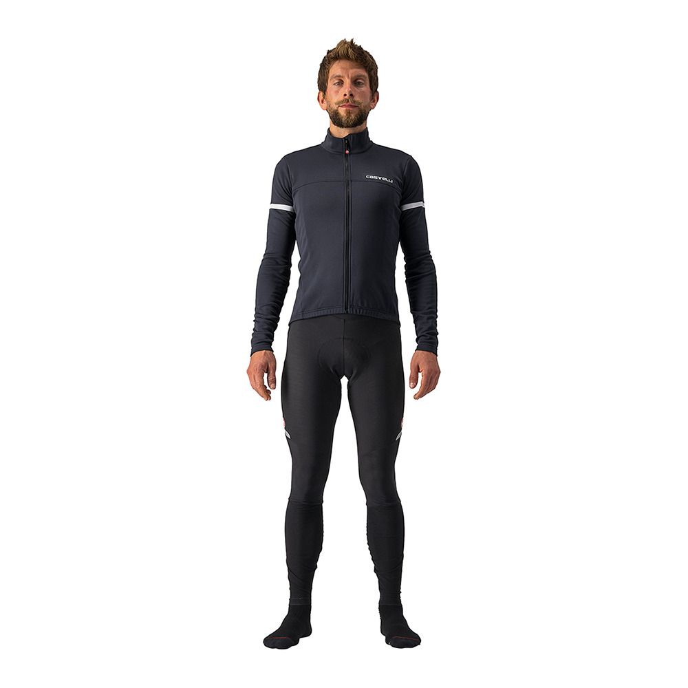 Castelli FONDO 2 - Maillot Homme light black/white reflex