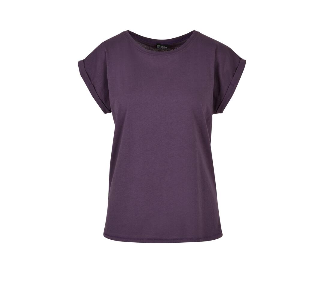 BUILD YOUR BRAND BY021 - T-shirt Femme Élégance Coton Léger