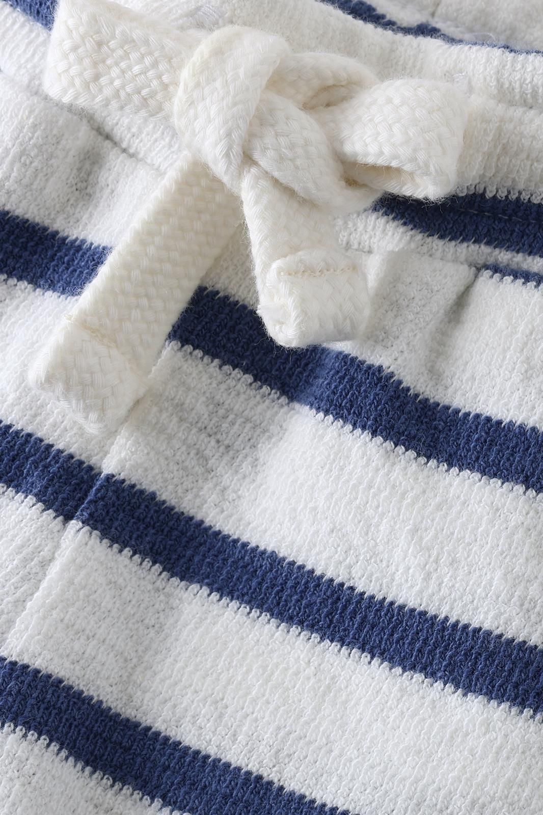 Noppies Baby Broek regular fit stripe - Gray Blue