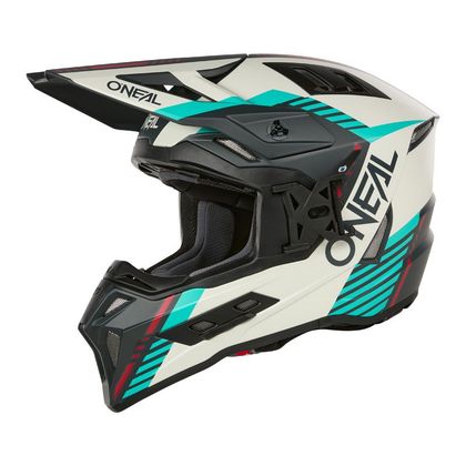 Casque cross O'Neal EX-SRS - QUIN 2025 - Gris / Gris