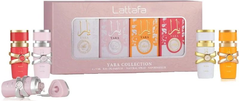 Lattafa - Yara Collection - Geurset - 4x5 ml - Dames