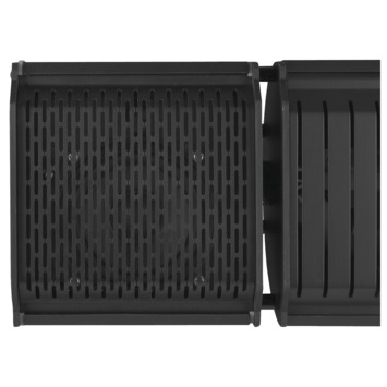 Heat and Beat zwart 2000 Watt