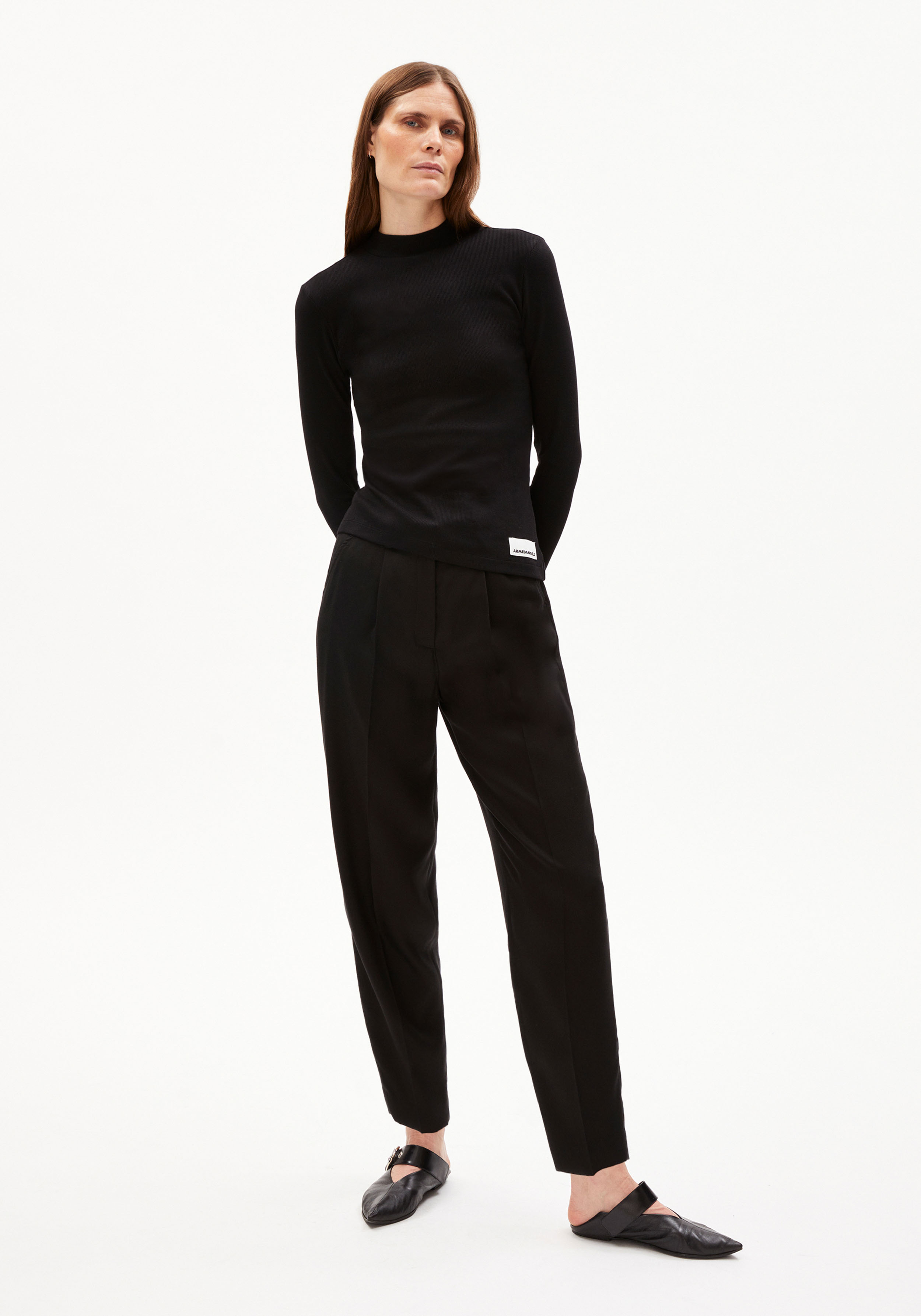 Armedangels Longsleeve Fatimaara Black
