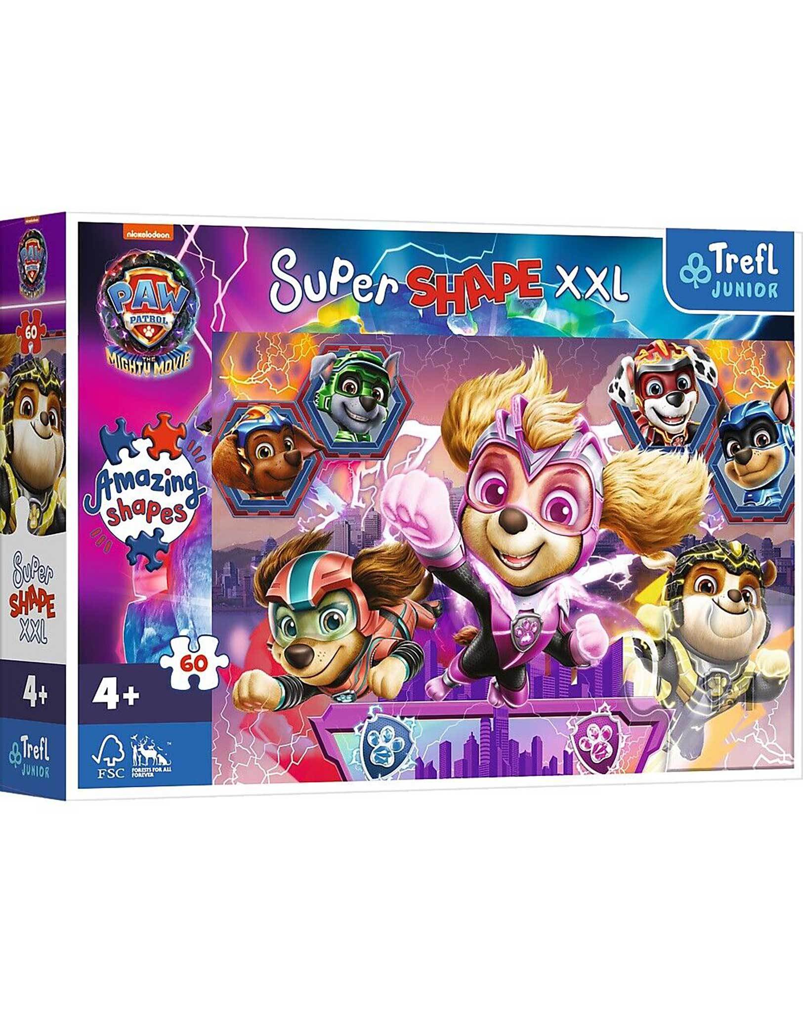 Junior Super Shape XXL Puzzle 60 Teile - Paw Patrol Film