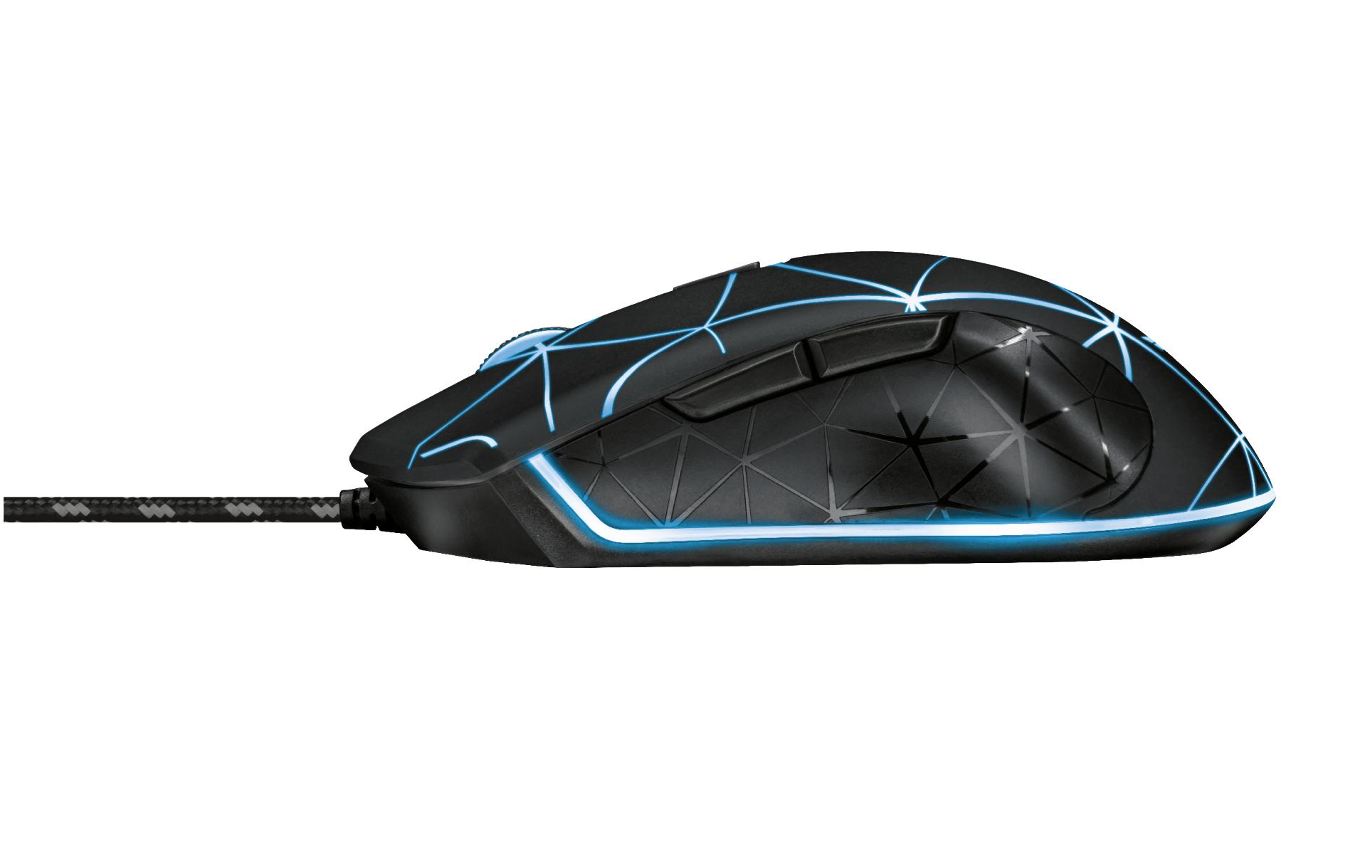 Gaming-Maus GXT 133 LocxPrzäzise Gaming Maus mit LED-Beleuchtung