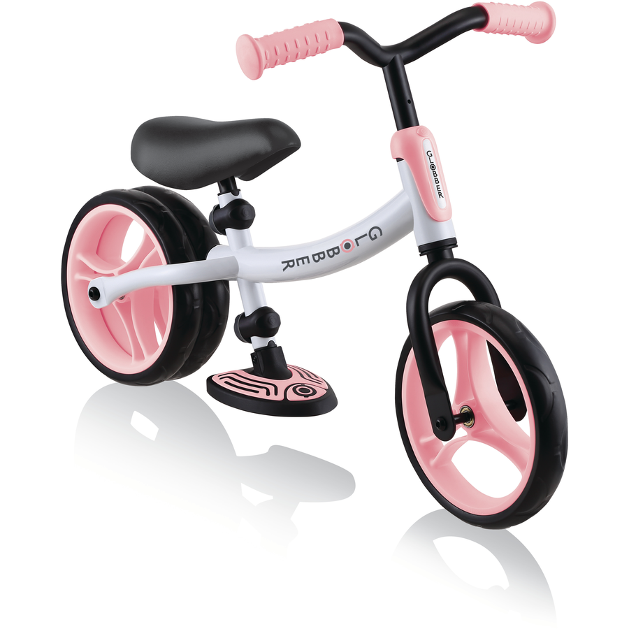 GLOBBER Go Bike Duo weiß pastellrosa