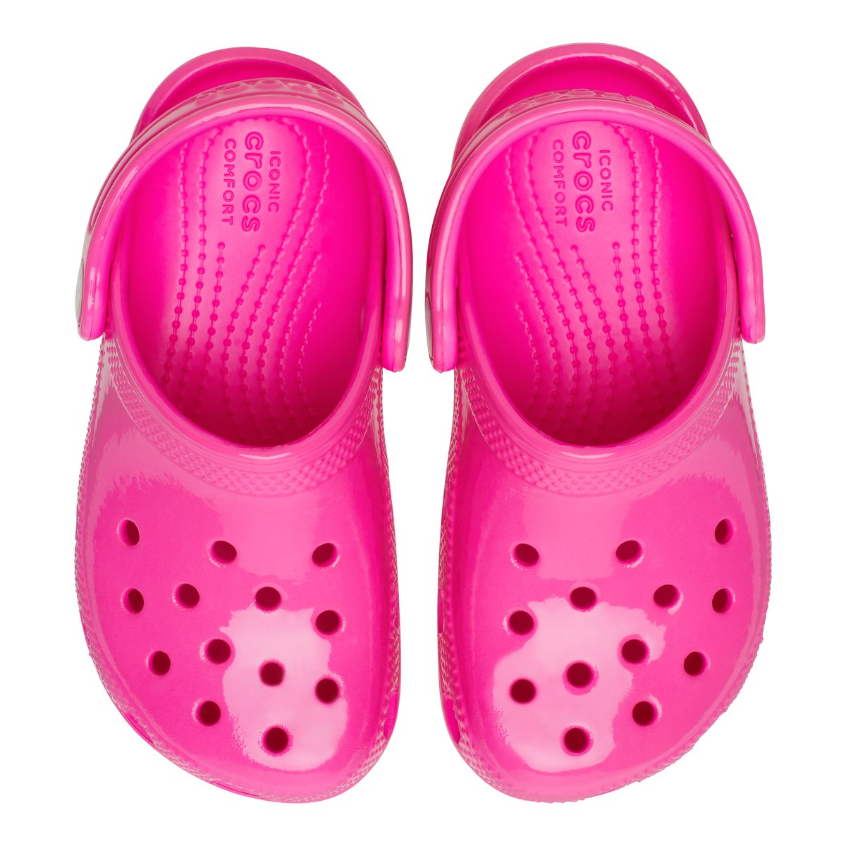 CROCS-Classic_neon-Sabot d'eau - Talon plat - Fuchsia