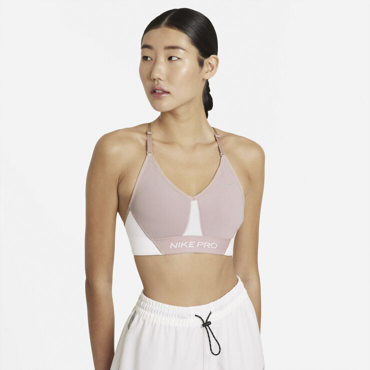 Nike Pro light-support sports bh Hvid