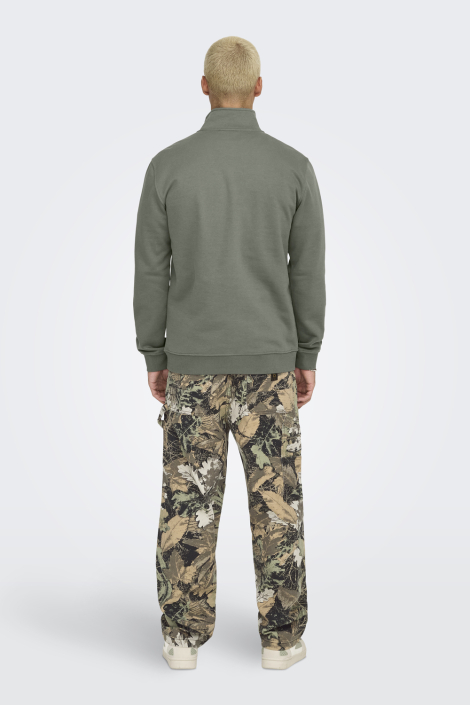 Only & Sons groene heren sweater