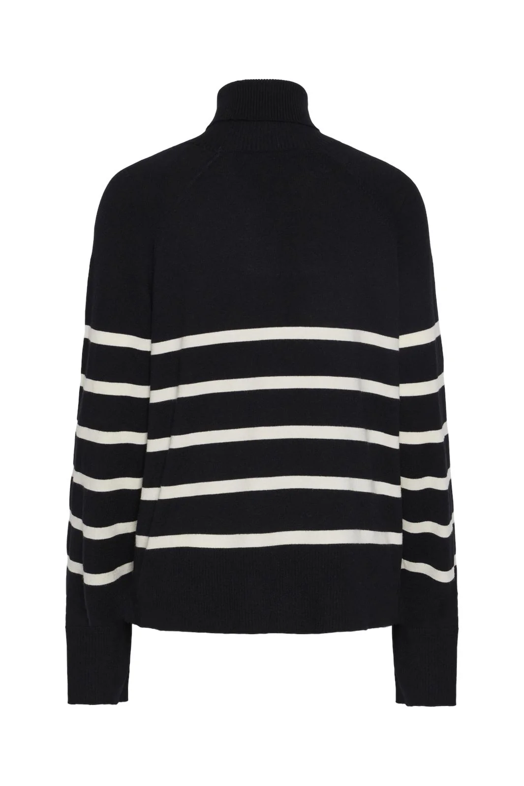 Pieces Pcsia Ls Rollneck Knit 4542868 black white