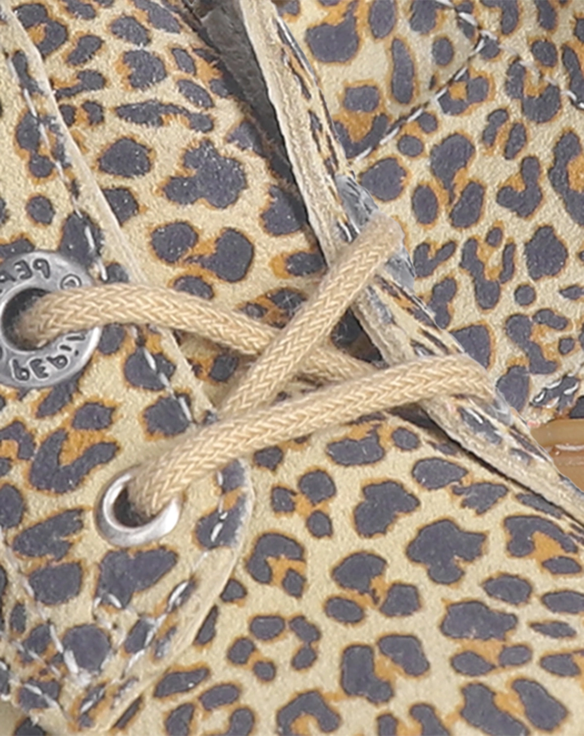 Schnür-Lauflernschuhe DOTS LEOCINO in desert