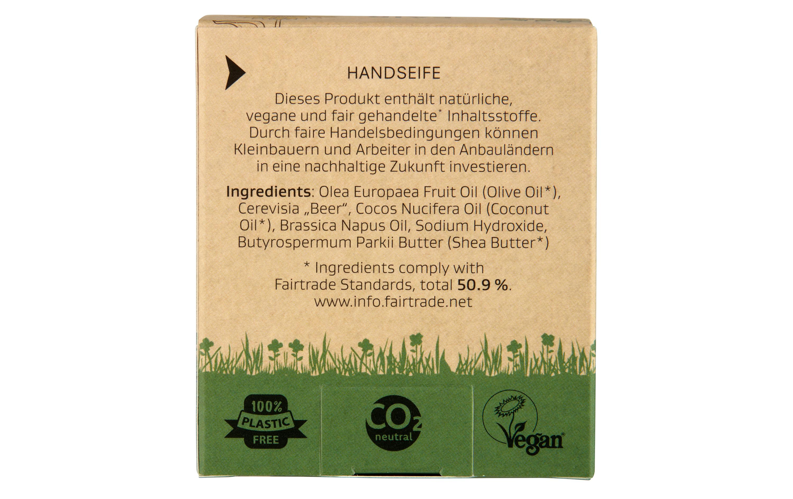 Gardening Soap 160 gNatürliche, pflegende und feste Seife mit bio fairtrade Oliven- und Kokosöl sowie Shea Butter