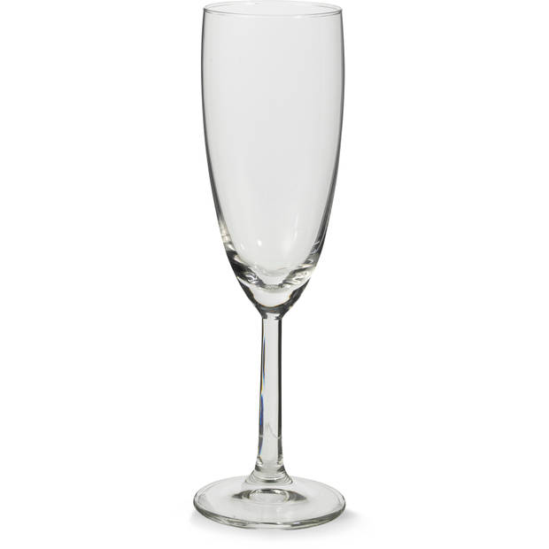 Blokker champagneglazen - 16 cl - set van 6