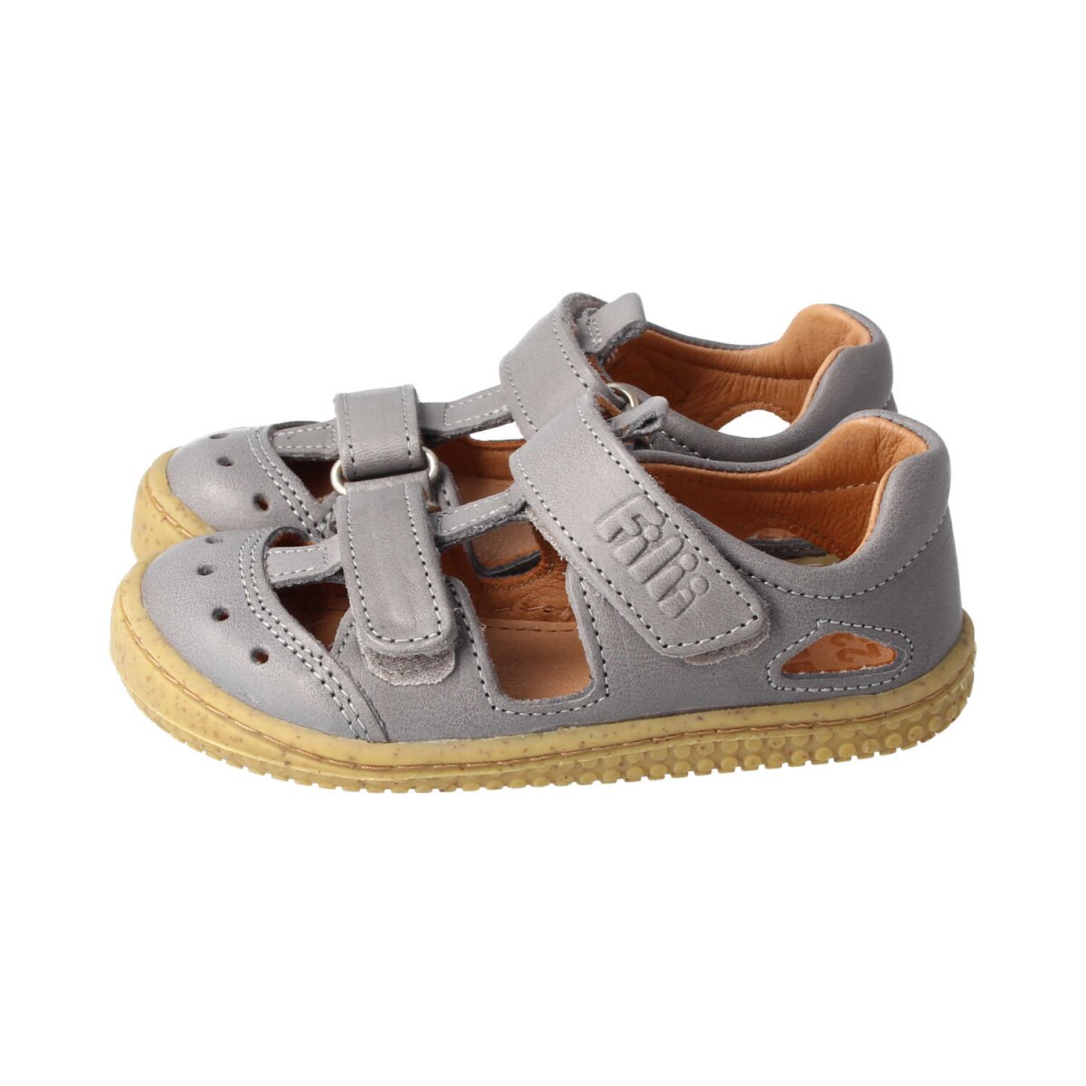 B32012-3 stone KAIIMAN BIO nappa leather velcro Weite/M