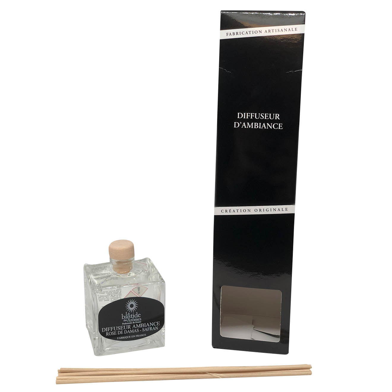 La Bastide des Arômes Diffuseur Rose de Damas Safran - 100 ml