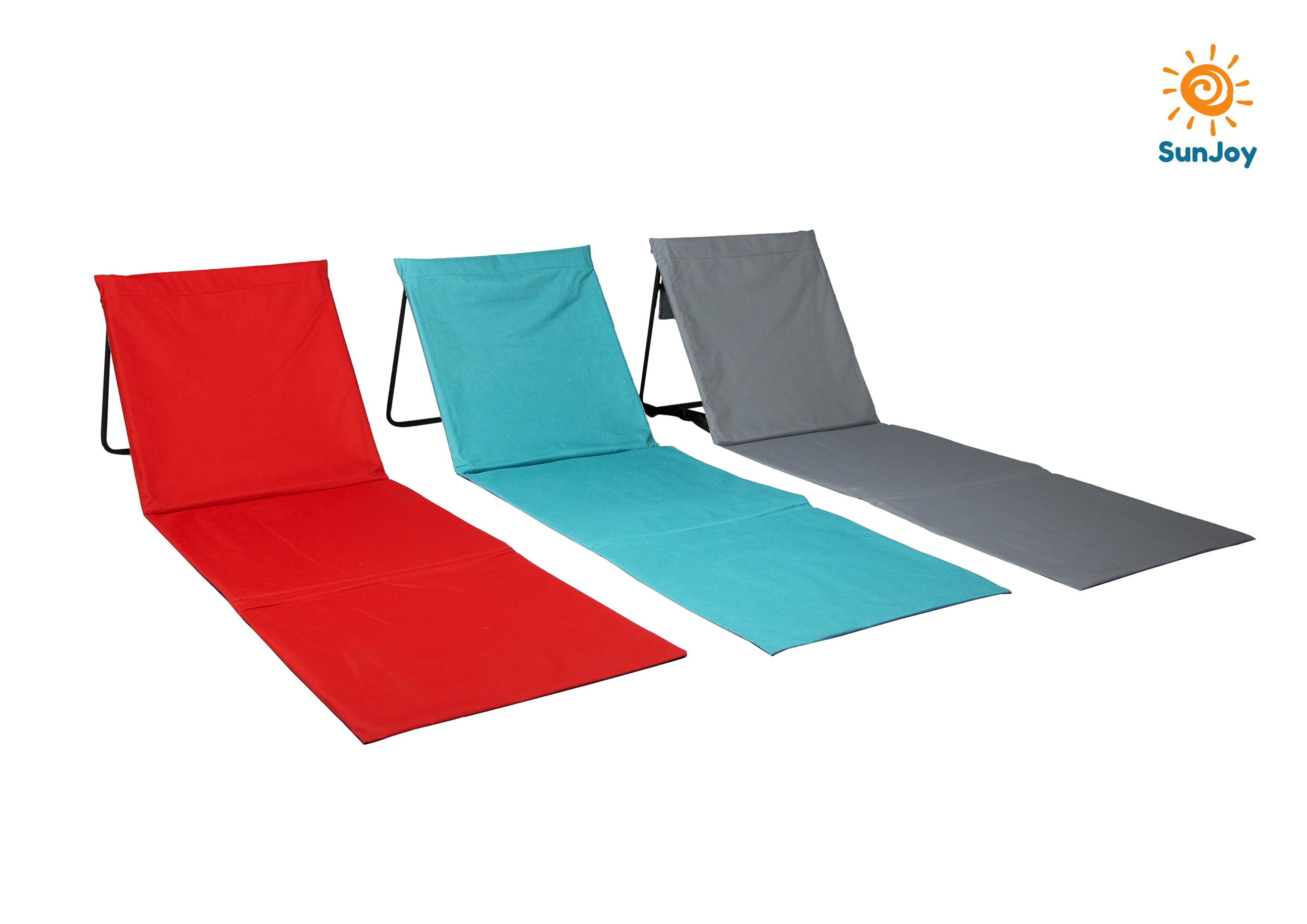 MATELAS PLAGE POLYESTER ACIER