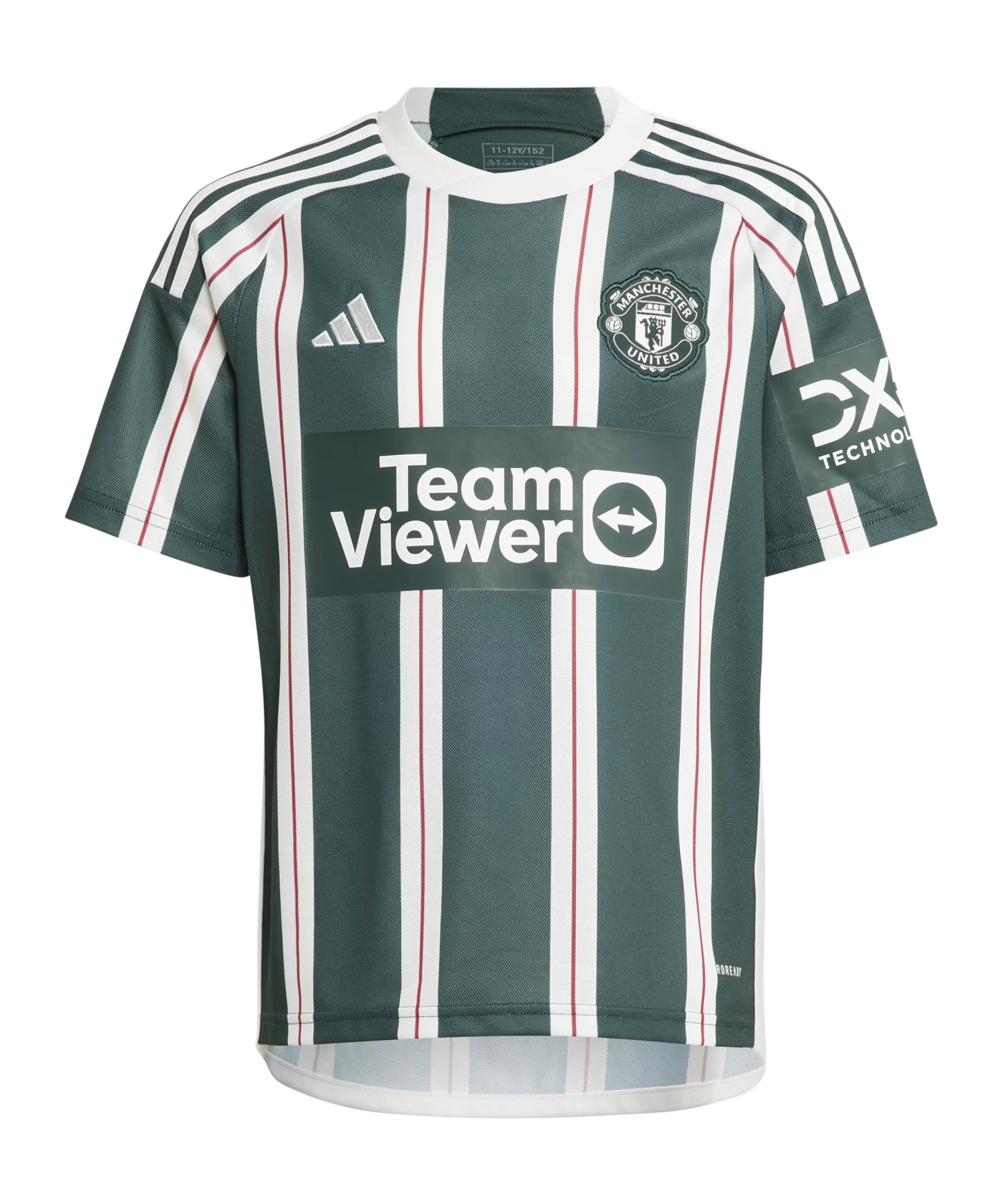 adidas Manchester United Trikot Away 2023/2024 Kids Grün