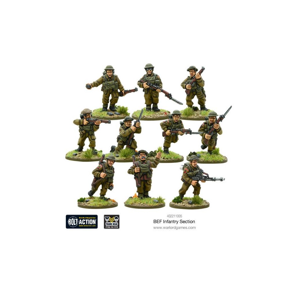 Bolt Action - BEF Infantry Section
