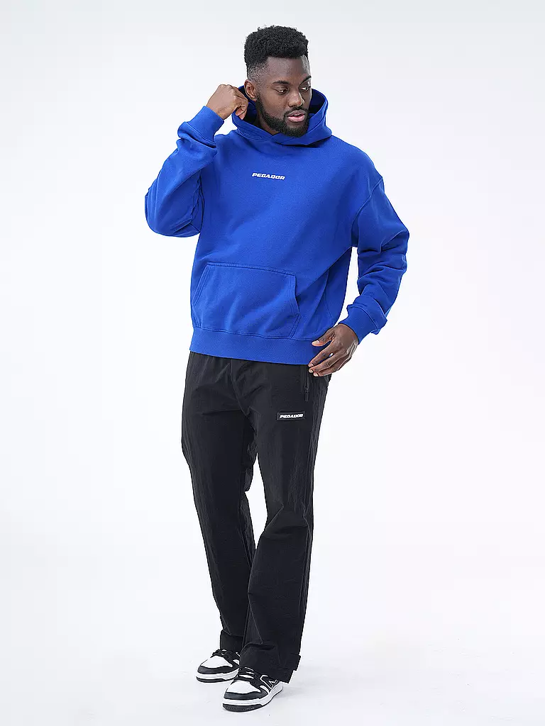 PEGADOR Kapuzensweater - Hoodie Oversized Fit blau