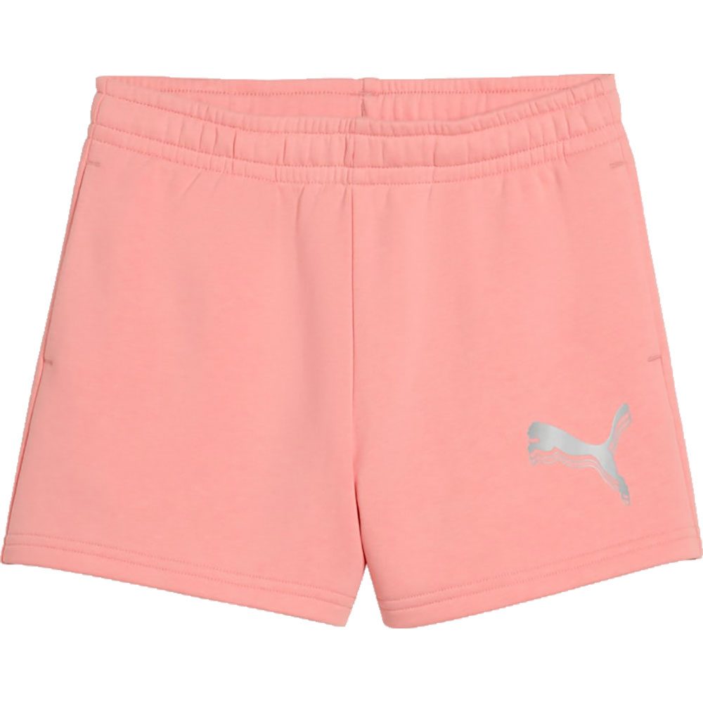 Puma ESS Metallic Shorts Mädchen pink fruit