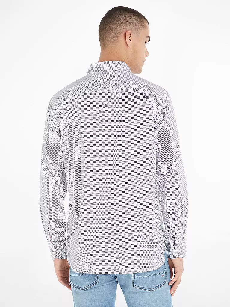 TOMMY HILFIGER Hemd Regular Fit weiss