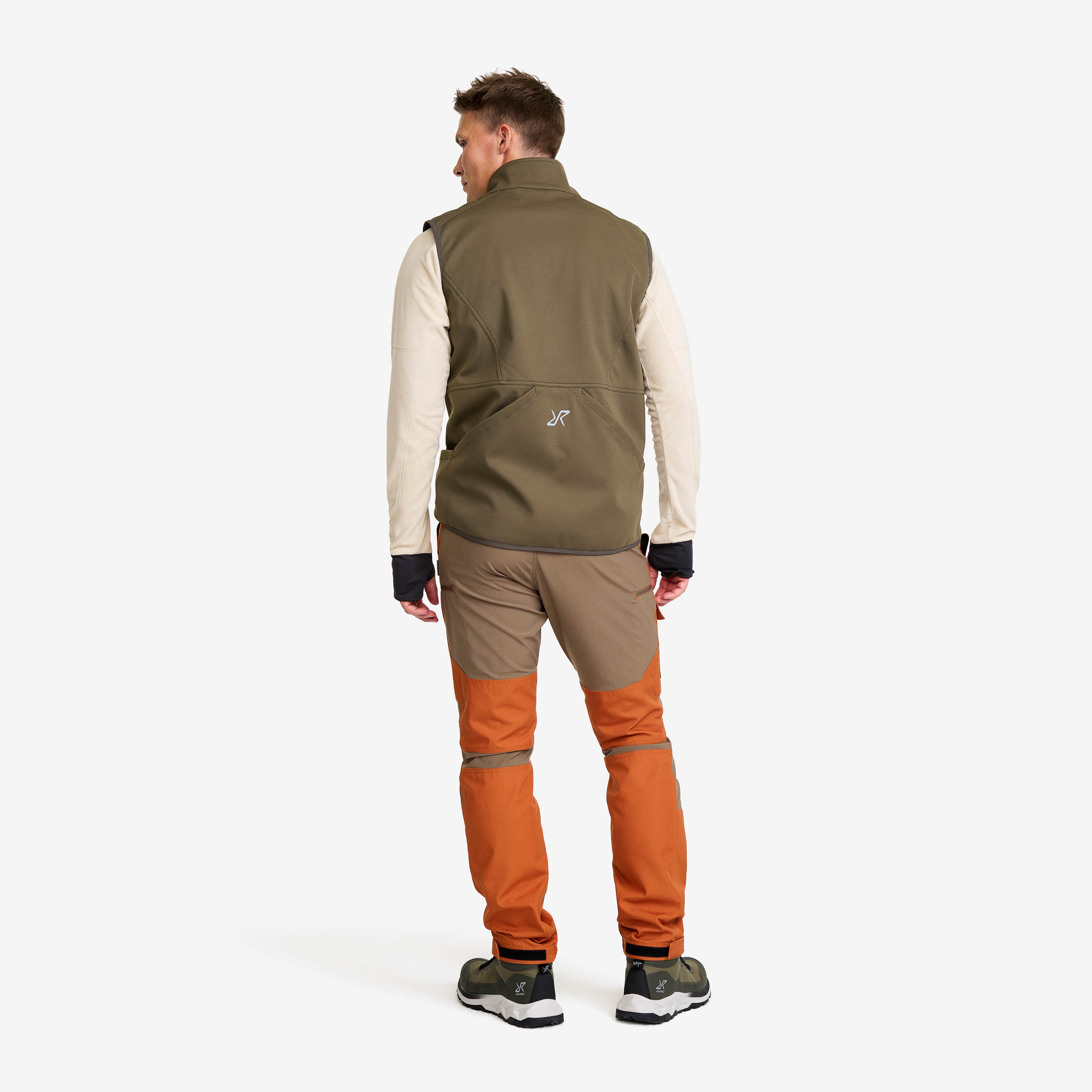 Responder Softshell Vest Herre Light Moss Gray