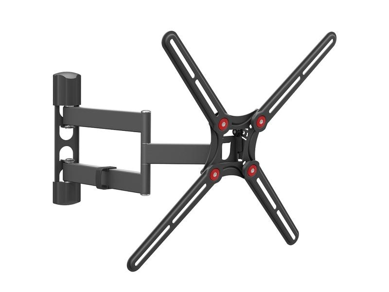 Barkan Wandhalterung WH 343-SW Schwarz TV-Wandhalterung 13-65