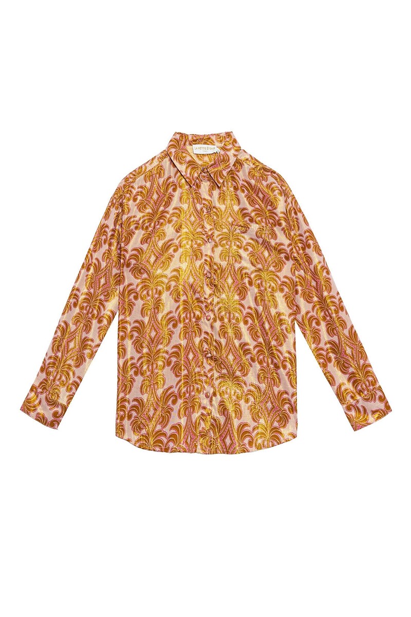 LA PETITE ETOILE<br>Blusa de manga comprida estampada CHANTI