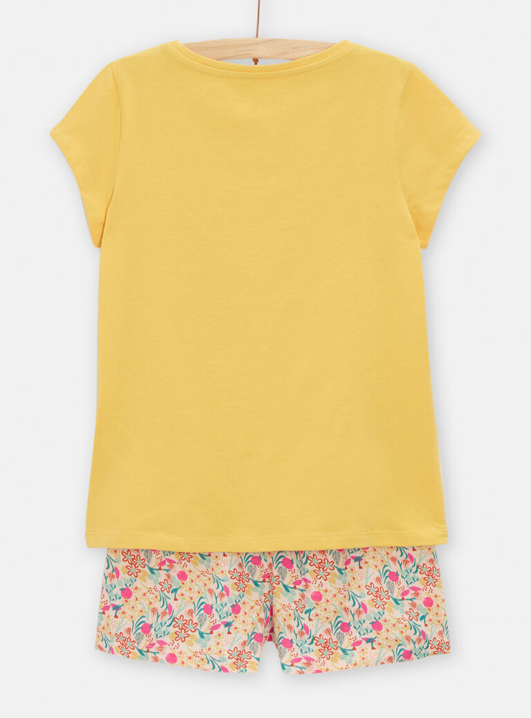 Pyjama animation girafe pour fille